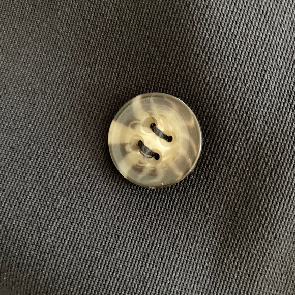 Double Breasted Jacket w Gathered Cuffs Travel Collection NEW NEVER WORN - Picture 10 of 16